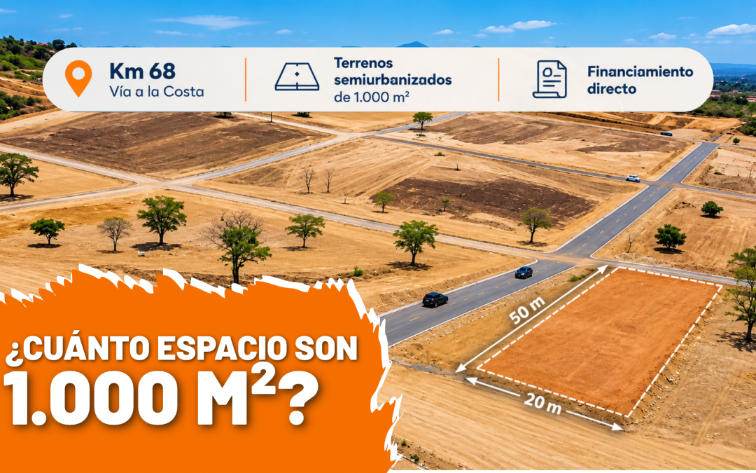 ¿Cuánto espacio son realmente 1.000 m²?